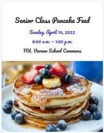 Senior Class  Pancake Feed
