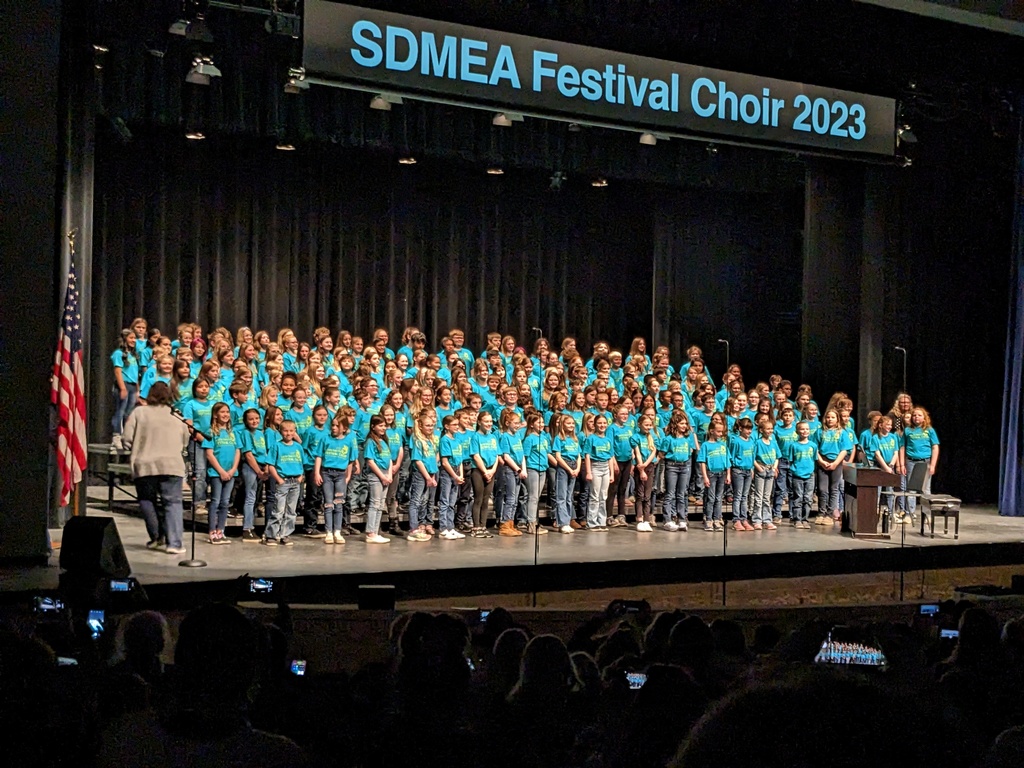 The Mitchell choir!
